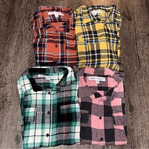 Men's Plaid Flannel Shirt Collection